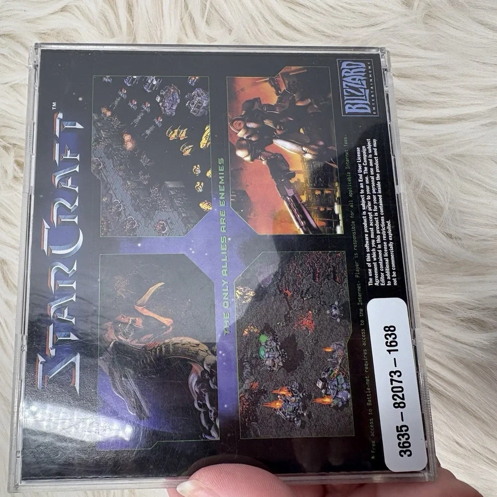 Starcraft Version 1.0 Star Craft‎ PC Game Windows 95 & NT (1997) Case/CD NO BOX
